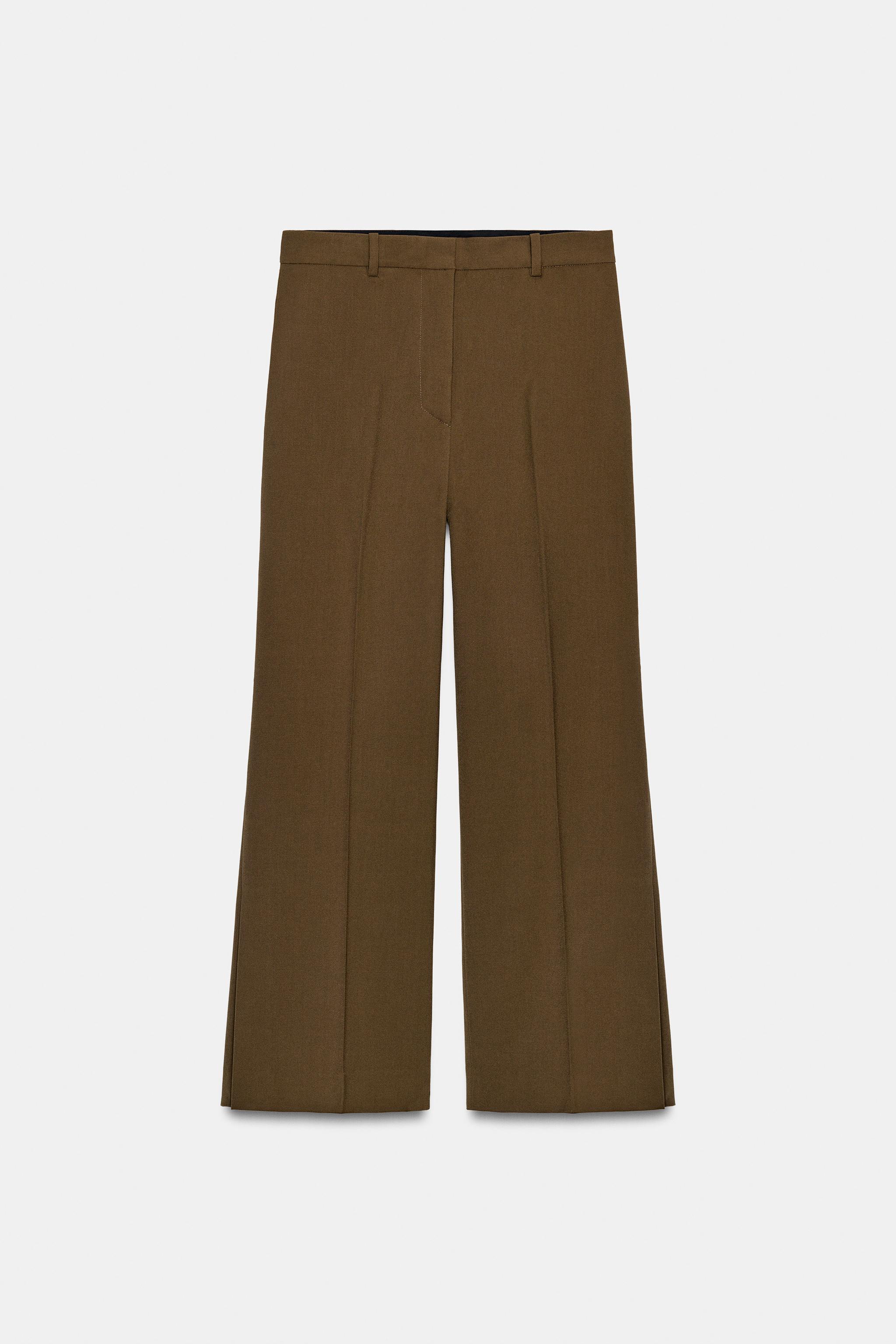 ZW COLLECTION VENTED STRAIGHT LEG PANTS